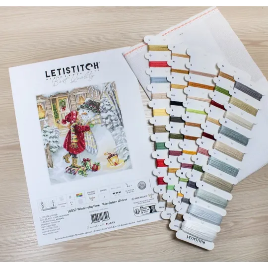 (D) Winterspielzeit 26x23cm SLETIL8057