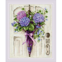 Kit de point de croix Couronne de parapluie 24x30 SR2087