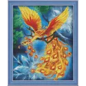 Kit de peinture diamant oiseau de feu 40*50 cm AM1554