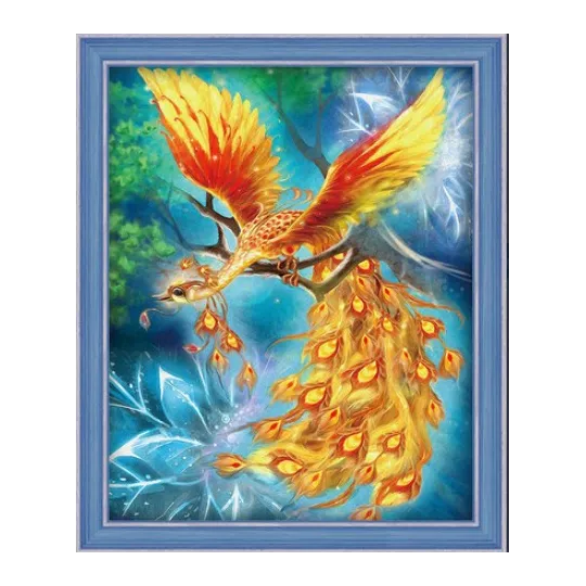 Diamond Painting Kit Feuervogel 40*50 cm AM1554