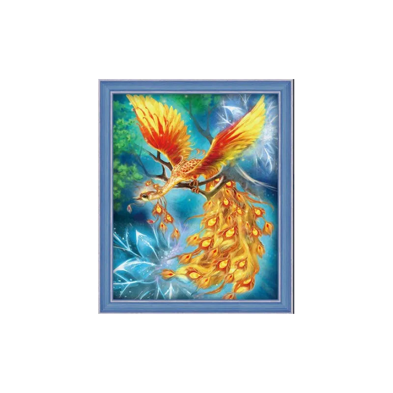 Kit de peinture diamant oiseau de feu 40*50 cm AM1554