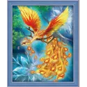 Kit de peinture diamant oiseau de feu 40*50 cm AM1554