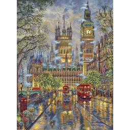 Набор для вышивки крестом Дворец 44 x 33 см SLETIL8058