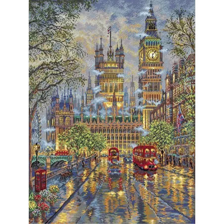 Cross stitch kit The Palace 44 x 33 cm SLETIL8058