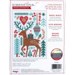 Cross stitch kit Nordic Winter D70-08991