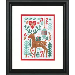 Набор для вышивки крестом Северная зима D70-08991