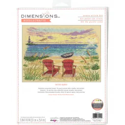 Kryželiu siuvinėjimo rinkinys Outer Banks 33x25,4 cm D70-35412