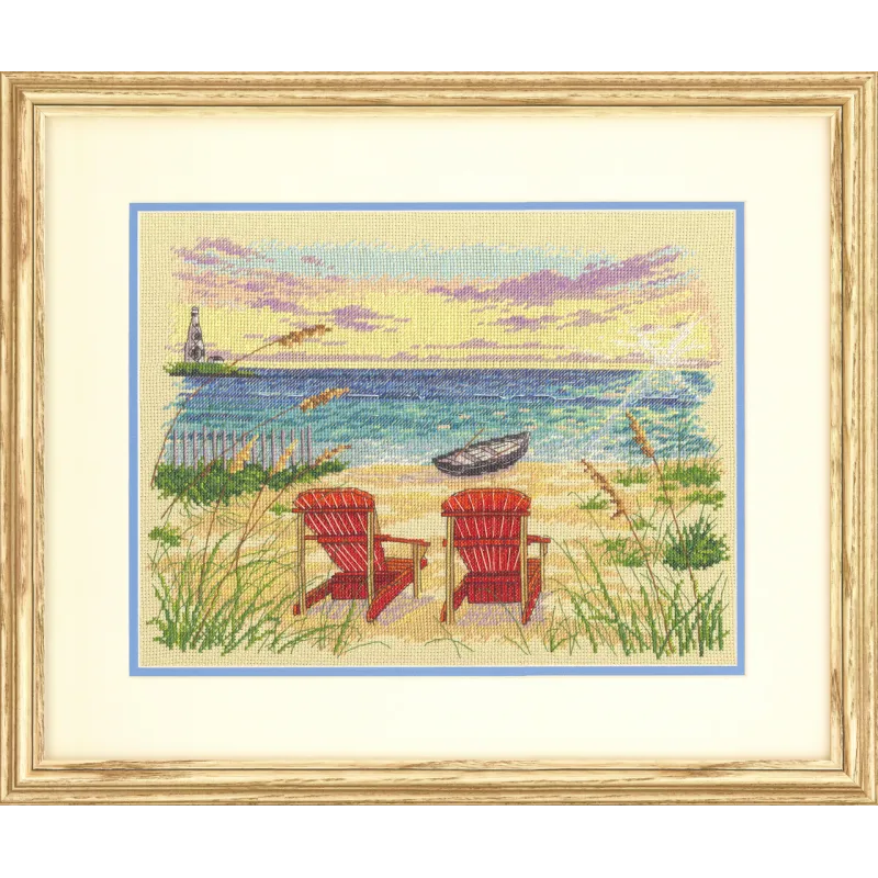 Kreuzstich-Set Outer Banks 33x25,4 cm D70-35412