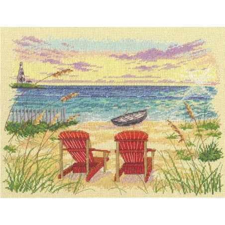 Kreuzstich-Set Outer Banks 33x25,4 cm D70-35412