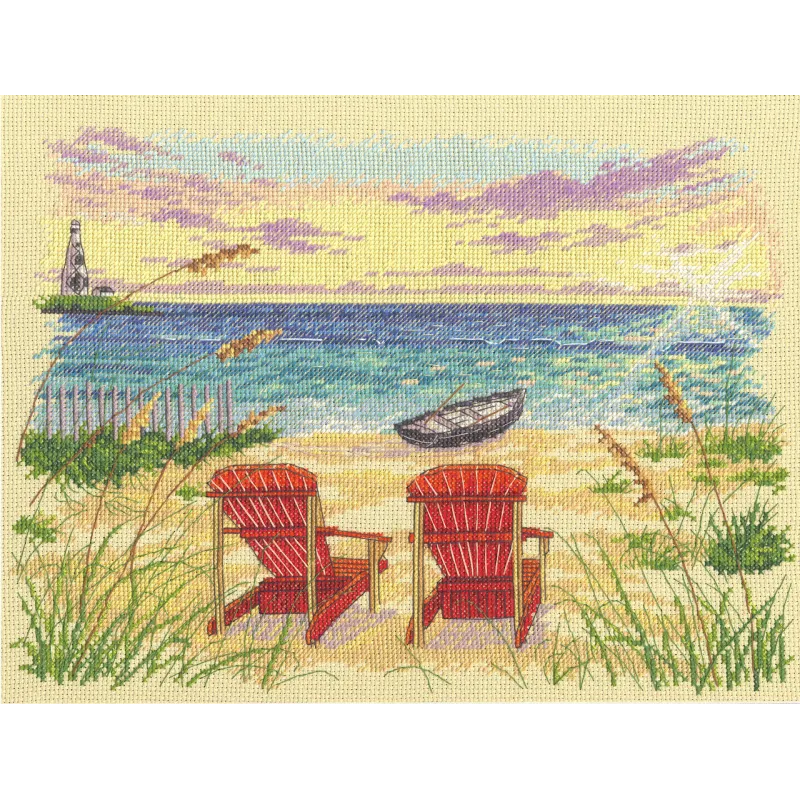 Kreuzstich-Set Outer Banks 33x25,4 cm D70-35412