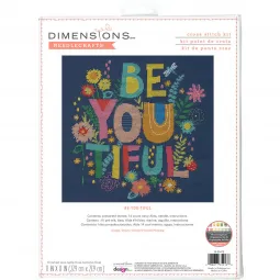 Cross stitch kit Be-You-Tiful D70-35413