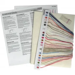 Kit de point de croix Rose Tea D70-35414