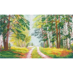 Набор для вышивки крестом "Forest Road" SANL-19