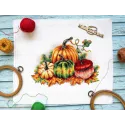 Набор для вышивания крестом "Красочные тыквы" SNV-789