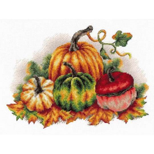 Набор для вышивания крестом "Красочные тыквы" SNV-789