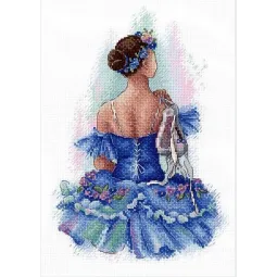 Kit de point de croix « Ballet prima » SNV-792