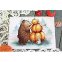 Cross stitch kit "Pumpkinkeeper" SNV-809 (AS)