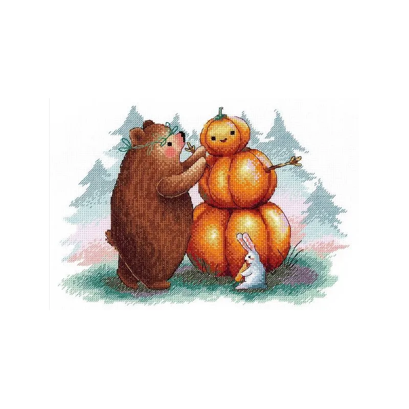 Набор для вышивания крестиком "Pumpkinkeeper" SNV-809 (AS)