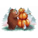 Cross stitch kit "Pumpkinkeeper" SNV-809 (AS)