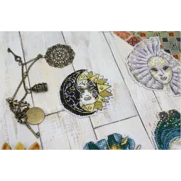 Набор для вышивания крестом "Магниты. Венецианские маски" SR-849