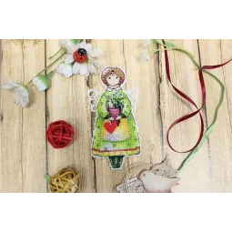 Kit de point de croix "Ange du printemps" SR-851