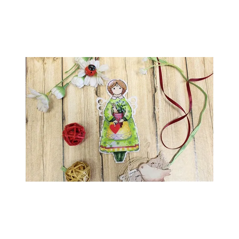 Набор для вышивания крестом "Весенний ангел" SR-851