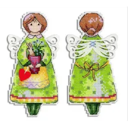 Kit de point de croix "Ange du printemps" SR-851