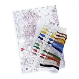 Kit de point de croix « Ange d'hiver » SR-852