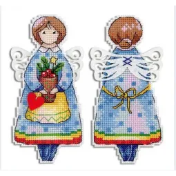 Kit de point de croix « Ange d'hiver » SR-852