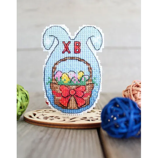 Kit point de croix "Gâteau de Pâques sucré" SR-871