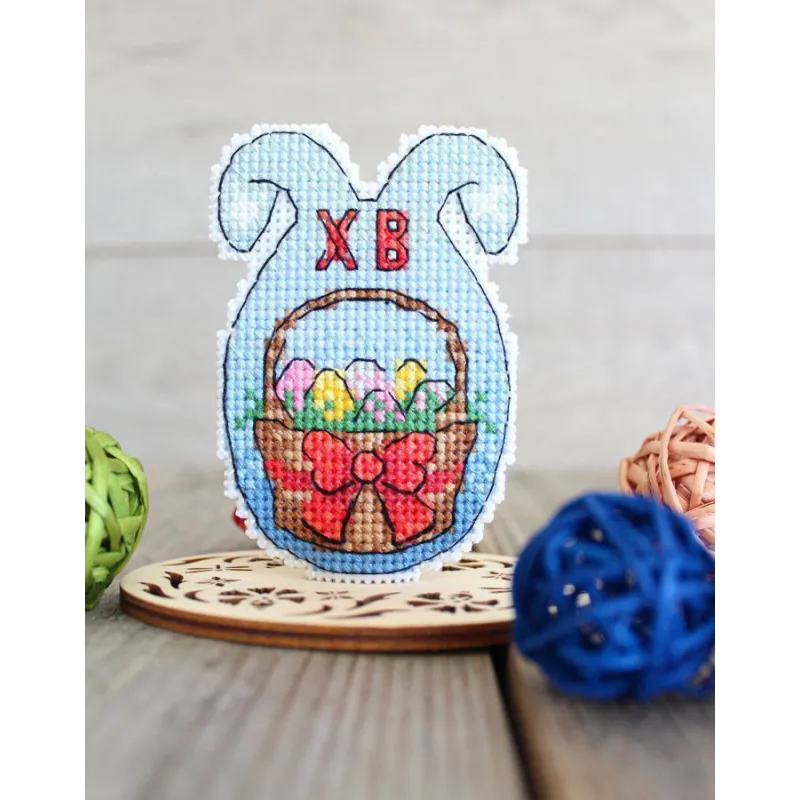Kit point de croix "Gâteau de Pâques sucré" SR-871