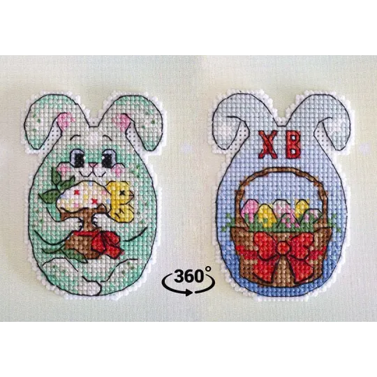 Kreuzstich-Set "Süße Ostertorte" SR-871