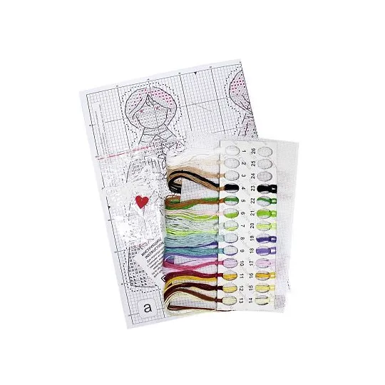 Набор для вышивания крестом "Летний ангел" SR-876