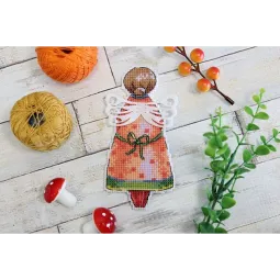 Kreuzstich-Set "Herbstengel" SR-877