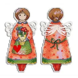 Kit de point de croix "Ange d'automne" SR-877