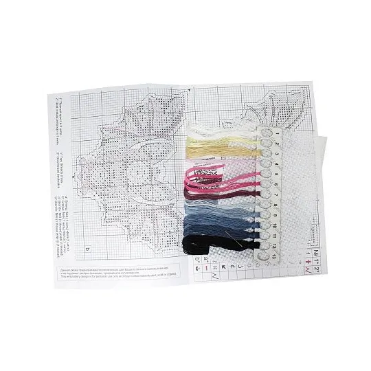 Набор для вышивания крестиком "Летающая леди" SR-878