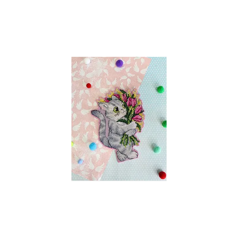 Набор для вышивания крестом "Весенние приветствия" SR-879