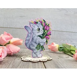 Kreuzstich-Set "Frühlingsgrüße" SR-879