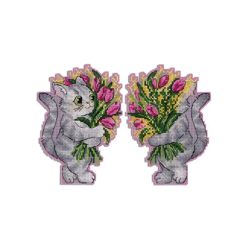 Набор для вышивания крестом "Весенние приветствия" SR-879