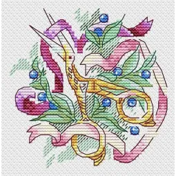 Cross stitch kit "Handmade stuff. Scissors" SM-666