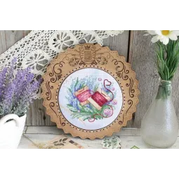 Kit de point de croix « Handmade stuff. Bobines » SM-725