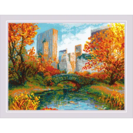 Siuvinėjimo kryželiu rinkinys Central Park 40x30 SR2094