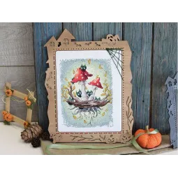 Rahmen "Halloween 2" vertikal groß OR-273