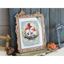 Rahmen "Halloween 2" vertikal groß OR-273