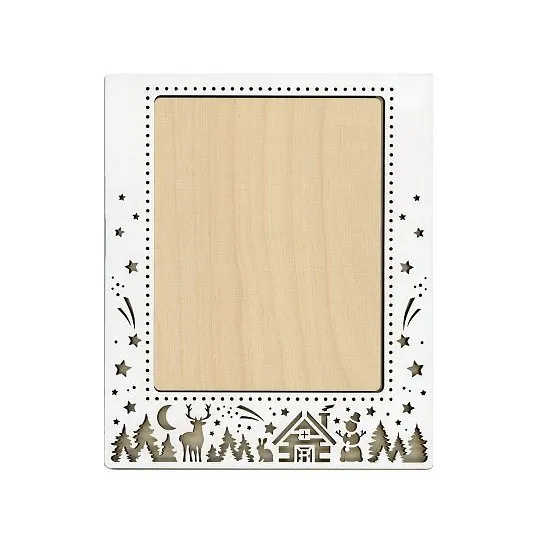 Рама "Зимний вечер" вертикальная средняя OR-278