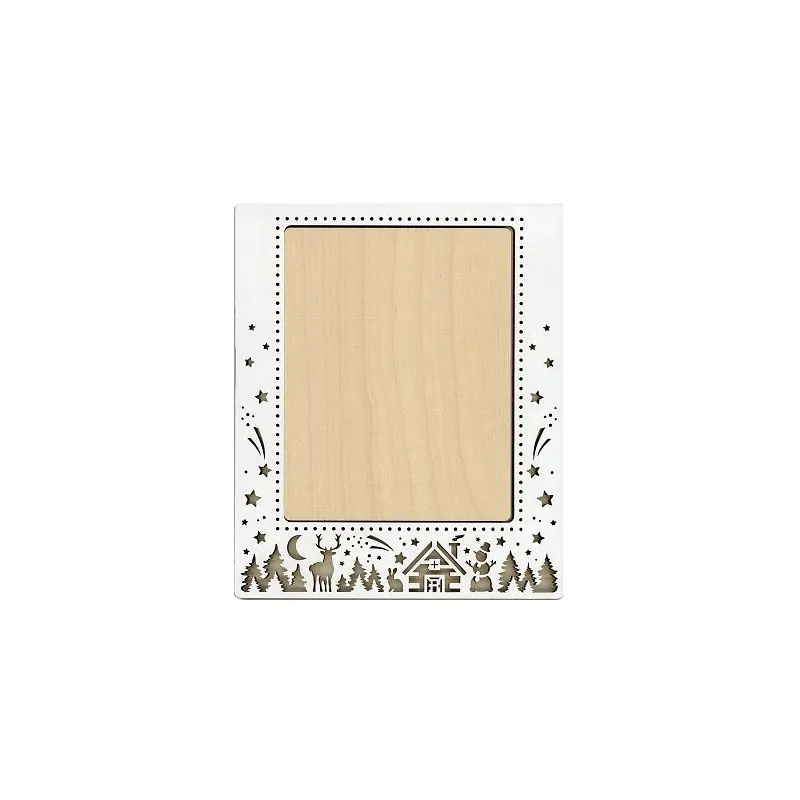 Рама "Зимний вечер" вертикальная средняя OR-278