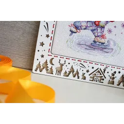 Frame "Winter evening" vertical large OR-279