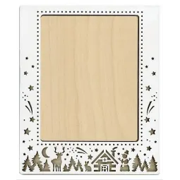 Rahmen "Winterabend" vertikal groß OR-279