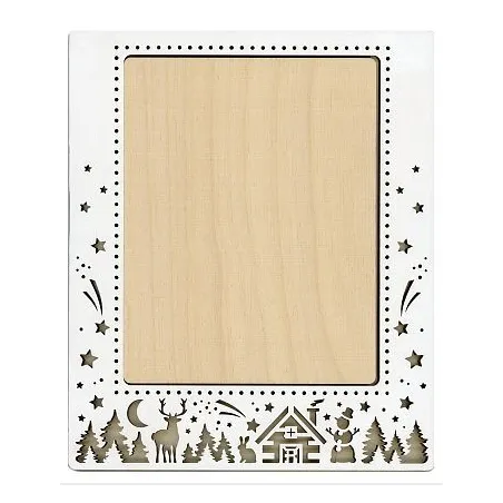 Cadre "Soir d'hiver" vertical grand OR-279