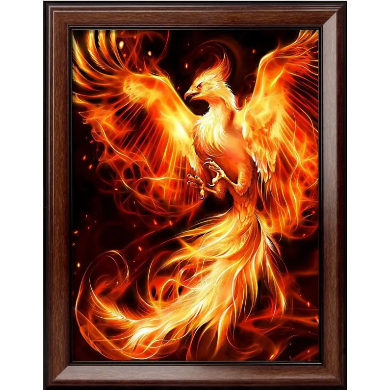 Fiery phoenix 30x40 cm AM1853